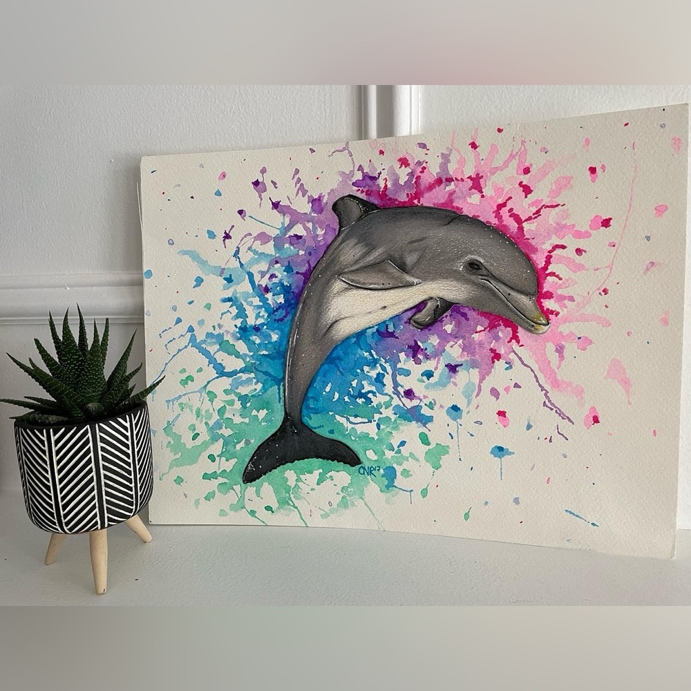 Handmade Mixed-Media Print